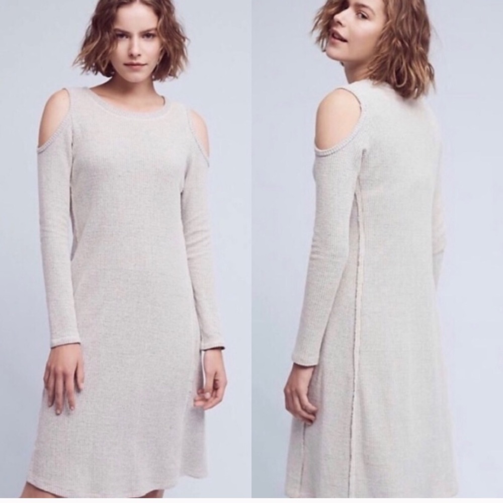 FINAL SALE |Anthropologie|Cold Shoulder Dress